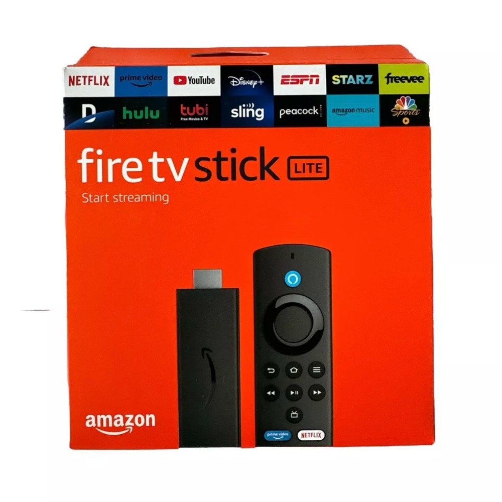 🆕 Amazon Fire TV Stick Lite HD Streaming Device, Latest Alexa Voice Remote Lite
